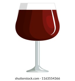 wine cup glass icon