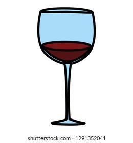 wine cup isolated icon