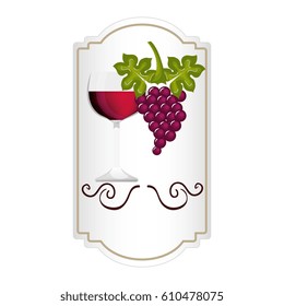 wine cup isolated icon