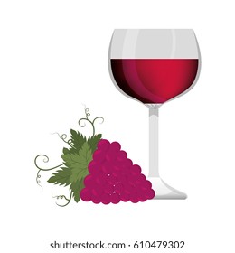 wine cup isolated icon