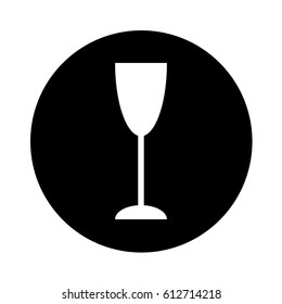 wine cup isolated icon