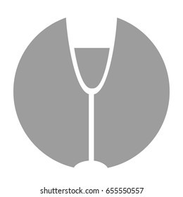 wine cup isolated icon