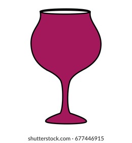 wine cup isolated icon