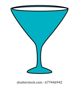 wine cup isolated icon