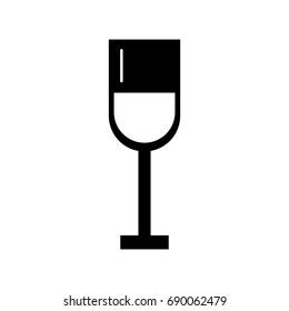 wine cup isolated icon