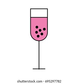 wine cup isolated icon