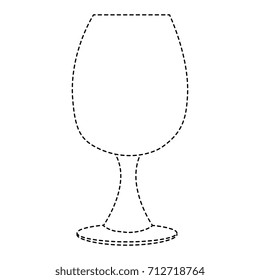 wine cup isolated icon