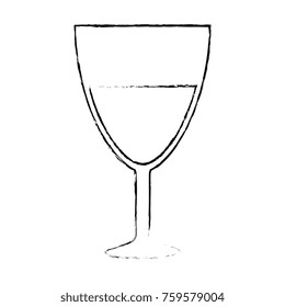 wine cup isolated icon