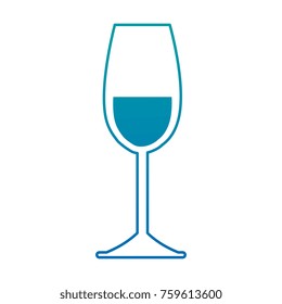 wine cup isolated icon