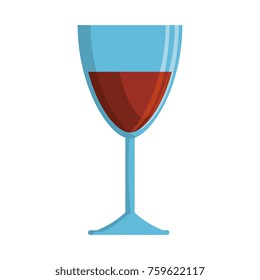 wine cup isolated icon