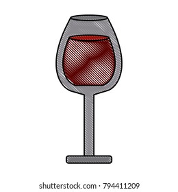 Wine cup symbol