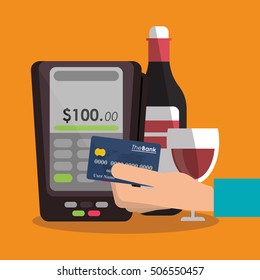Wine dataphone and card design
