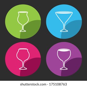 wine design over black background vector illustration 