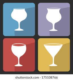 wine design over black background vector illustration  
