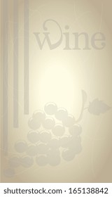 wine design over gray   background vector illustration 