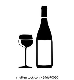 wine design over white background vector illustration 