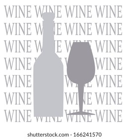 wine design over white background vector illustration 
