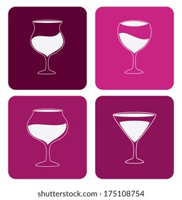 wine design over white background vector illustration 