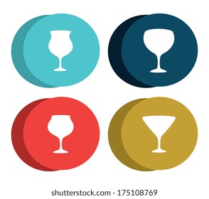 wine design over white background vector illustration 