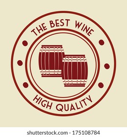 wine design over white background vector illustration 