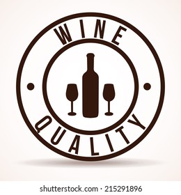 wine design over white  background vector illustration