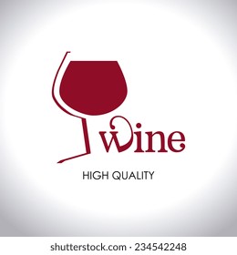 Wine design over white background, vector illustration