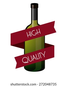 Wine design over white background, vector illustration.