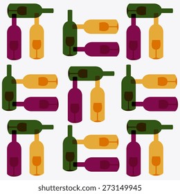 Wine design over white background, vector illustration.