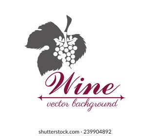 Wine design over white background,vector illustration