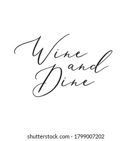 Wein- und Weintext, Sommelier, Weingeschäft, Weingeschäft, Vektorgrafik-Hintergrund