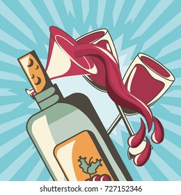 Wine drink design