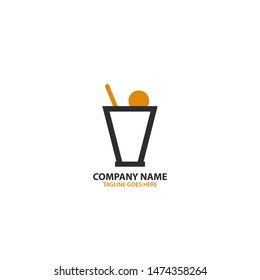 Wine and Drink logo/icon template design. Vector illustration