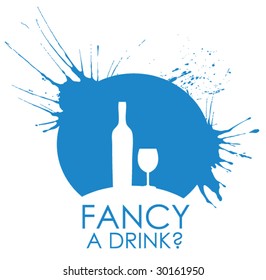 wine drinking sign #2