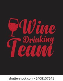Wine drinking team design with a beer glass
