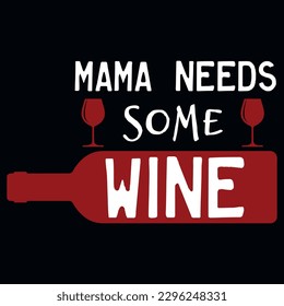 Wine drinking tshirt design vector design 