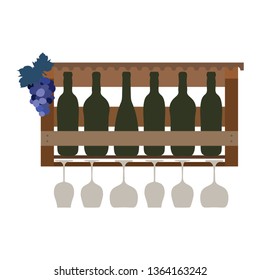 Wine festival. Beaujolais nouveau. Hand drawing. Illustration for cards, labels and invitations.