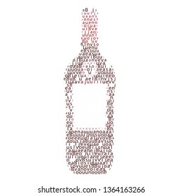 Wine festival. Beaujolais nouveau. Hand drawing. Illustration for cards, labels and invitations.