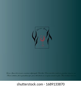 Wein in floralem Rahmen mit Text, Logo, Webdesign