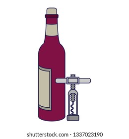 Wine and gastronomy concept