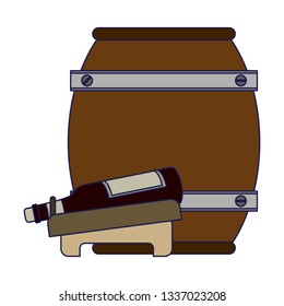 Wine and gastronomy concept