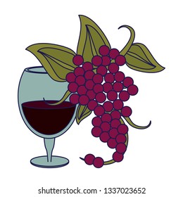 Wine and gastronomy concept