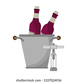 Wine and gastronomy concept