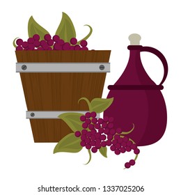 Wine and gastronomy concept
