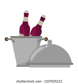 Wine and gastronomy concept