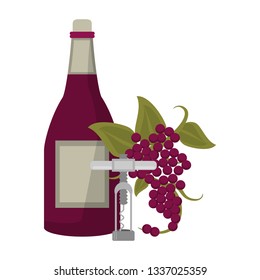 Wine and gastronomy concept