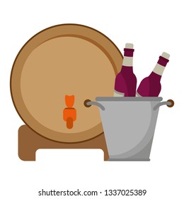 Wine and gastronomy concept
