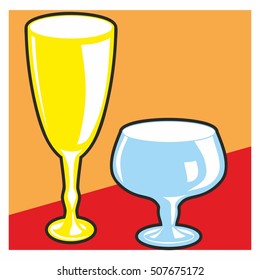 wine glass