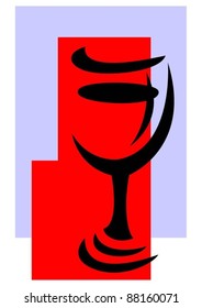 wine glass