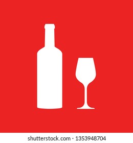 Wine glass and background
