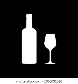 Wine glass and background